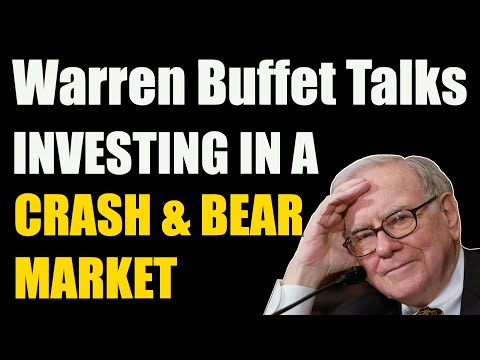 Warren Buffett | CRASH and BEAR Market Investing