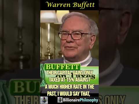 Warren Buffett Breaks Rank With Many Fellow Billionaires By Supporting Tax Increase | #Shorts