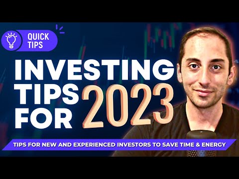 2023 Stock Market Investing: 20 TIPS for Beginners! Save Time & Energy