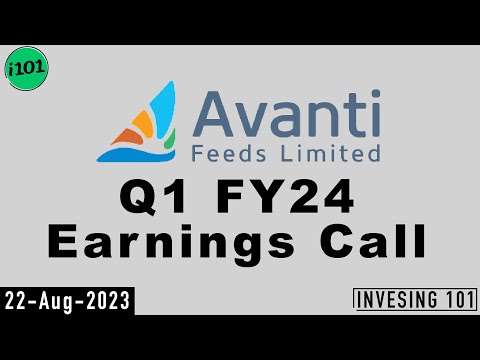 Avanti Feeds Limited Q1 FY 24 Earnings Call | Avanti Feeds Limited 2024 Q1 Results | Latest News