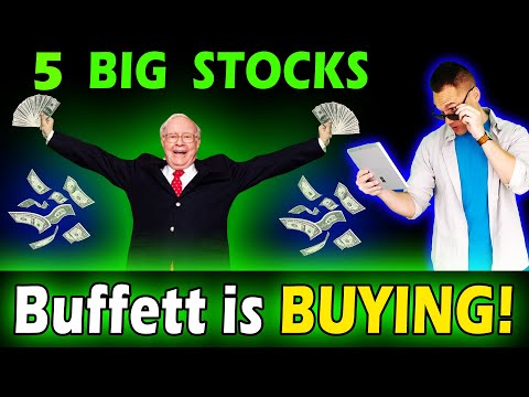 5 Stocks The Great Warren Buffett is Buying Right Now!