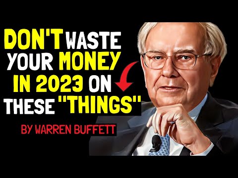 8 Things POOR People Waste Their MONEY On In 2023 – Warren Buffett