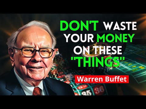 7 Things POOR People Waste Their MONEY On! By Warren Buffett
