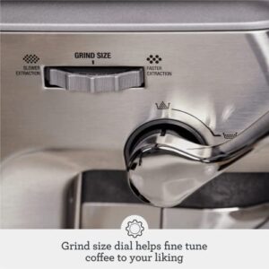 Breville Barista Express Impress Espresso Machine Bes876bss Brushed Stainless Steel 0 2