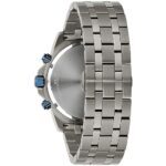 Bulova Mens Marine Star Series A Chronograph Quartz Watch Luminous Markers Rotating Dial 100m Water Resistant 44mm 0 0