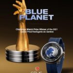 Ciga Design Mechanical Automatic Watch Blue Planet U Series Stainless Steeltitaniumceramics Case Sapphire Crystal Fluororubberceramics Strap Watches Gifts For Men And Women 0 0