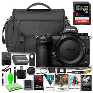 Nikon Z 6ii 245mp Mirrorless Digital Camera Body Only 1659 Usa Model Deluxe Bundle With High Speed 64gb Extreme Sd Card Nikon Digital Camera Bag Corel Editing Software Much More 0