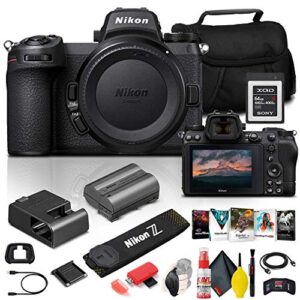 Nikon Z 6ii Mirrorless Digital Camera 245mp Body Only 1659 64gb Xqd Card Corel Photo Software Case Hdmi Cable Cleaning Set Hand Strap More International Model Renewed 0