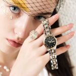 Olevs Swiss Brand Women Watch Automatic Self Winding Mechanical Fashion Bracelet Set Sapphire Crystal Dress Waterproof Ladies Wrist Watch 0 1