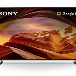 Sony 75 Inch 4k Ultra Hd Tv X77l Series Led Smart Google Tv Kd75x77l 2023 Model Black 0