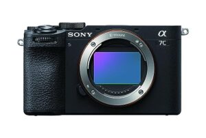 Sony Alpha 7c Ii Full Frame Interchangeable Lens Camera Black 0 0