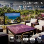Sunbrite Pro 2 Series 43 Inch Full Sun Ultra Bright Outdoor Tv Full Hd Weatherproof Television 1500 Nit Anti Glare Screen Sb P2 43 1k Bl 0 0