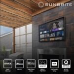 Sunbrite Veranda 3 Series 75 Inch Full Shade Smart Outdoor Tv 4k Ultra Hd Hdr Qled Weatherproof Television 1000 Nit Ultra Bright Screen All Weather Voice Remote 0 1