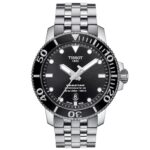 Tissot Mens Seastar 6601000 Stainless Steel Casual Watch Grey T1204071105100 0