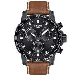Tissot Mens Supersport Stainless Steel Sport Watch Brown T1256173605101 0